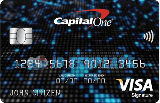 Capital One bank Visa card