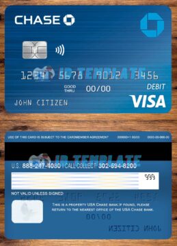 Chase Visa Debit Card