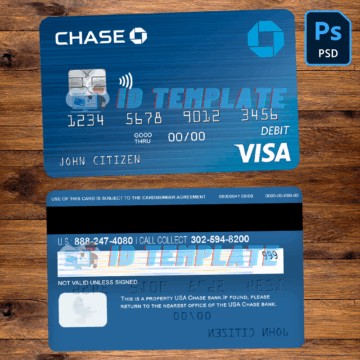 Chase Visa Debit Card