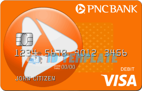 PNC Bank Visa Debit Card