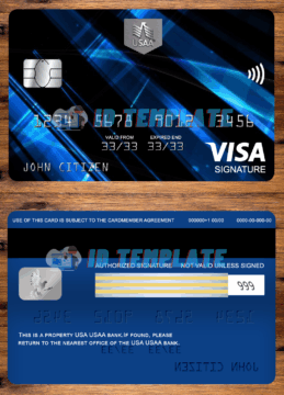 USAA Bank Visa Card