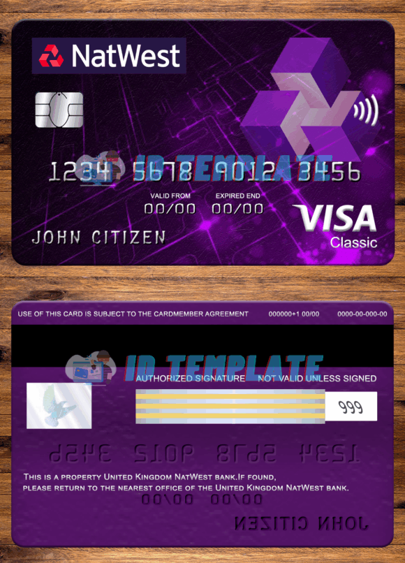 NatWest Visa Card