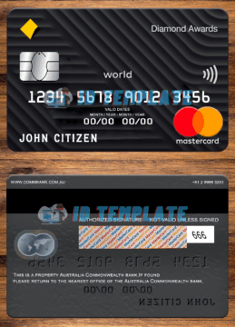 Australia Commonwealth Bank Mastercard