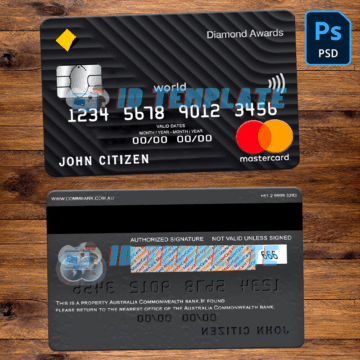 Australia Commonwealth Bank Mastercard