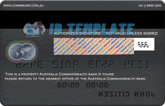 Australia Commonwealth Bank Mastercard