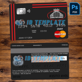 Bank of Albania Mastercard