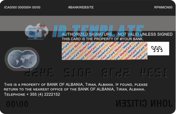 Bank of Albania Mastercard