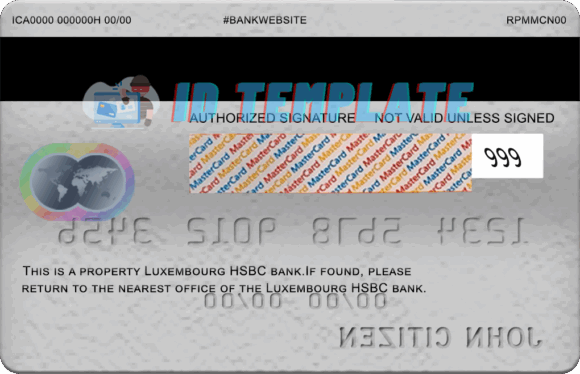 Luxembourg HSBC Mastercard