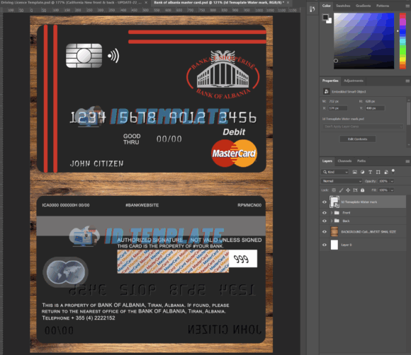 Bank of Albania Mastercard