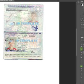 UK Passport Template