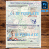 UK Passport Template