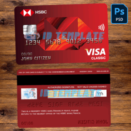 France HSBC Visa Classic Card