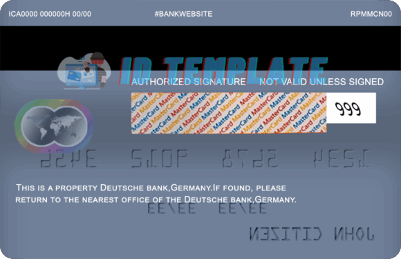Germany Deutsche Bank Mastercard