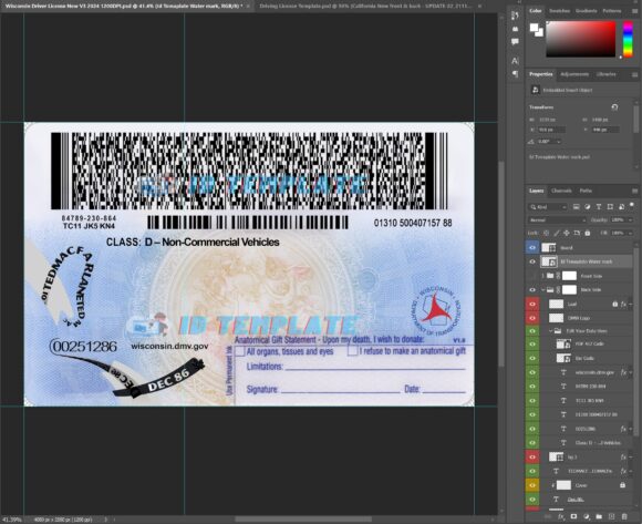 Wisconsin New Driving license 4