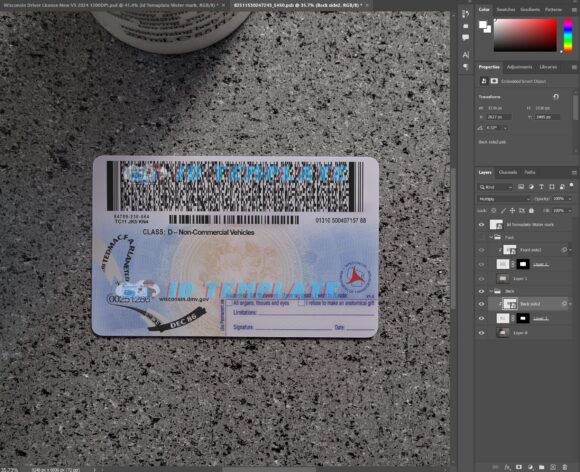 Wisconsin New Driving license 3