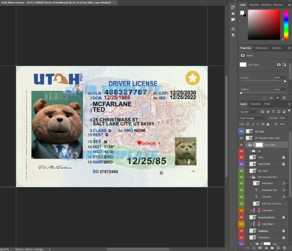 Utah Driving license New