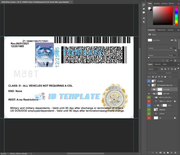 Utah Driving license New