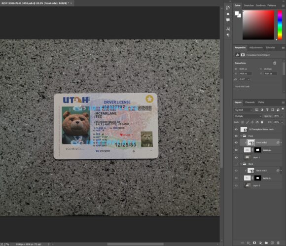 Utah Driving license New